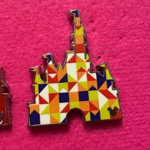 🌸3 for $37🌸 Geometric Castle Mystery Pin